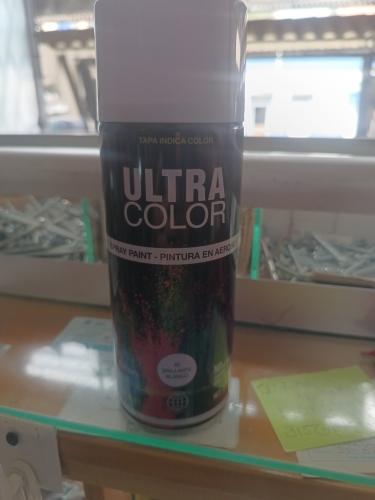 Aerosol blanco brillante