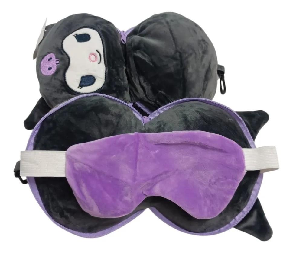 Antifaz con almohada kuromi