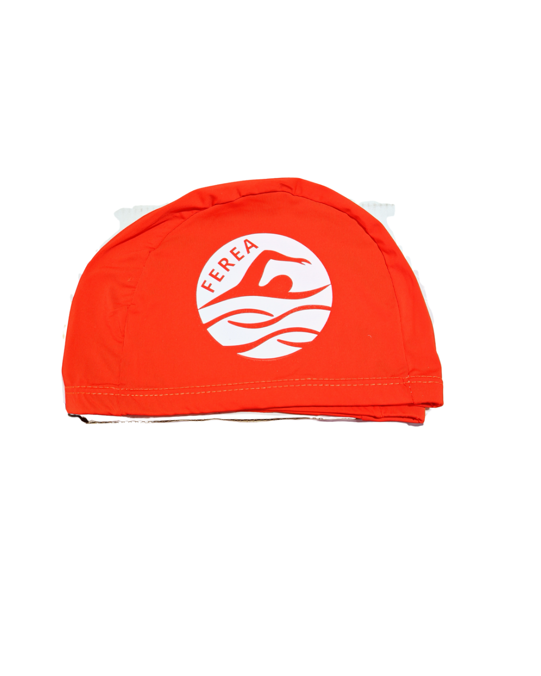 Gorro de tela anaranjado