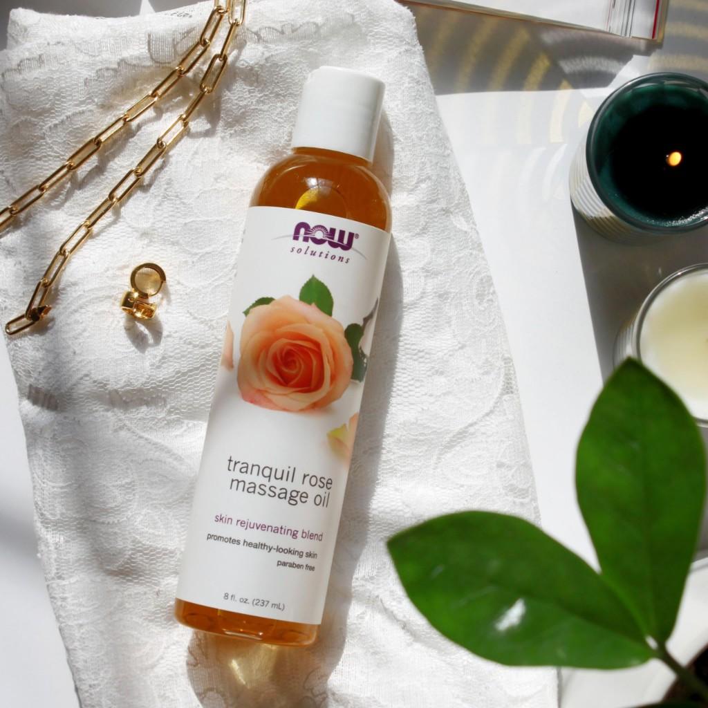 Aceite de masajes Tranquil Rose