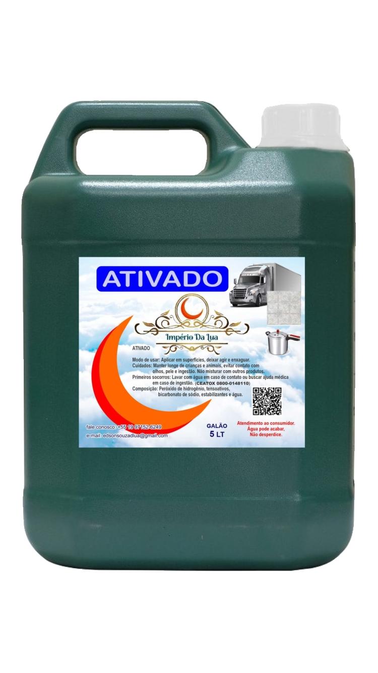 Ativado /Limpa Pedras/Limpa Alumínio