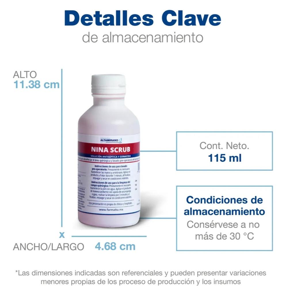 Miniatura 2 de Nina Scrub Solución 115ml