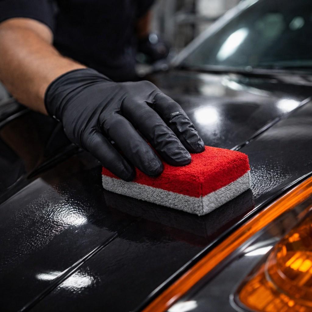 Miniatura 3 de Aplicador Rectangular de Microfibra Profesional AutoFinish