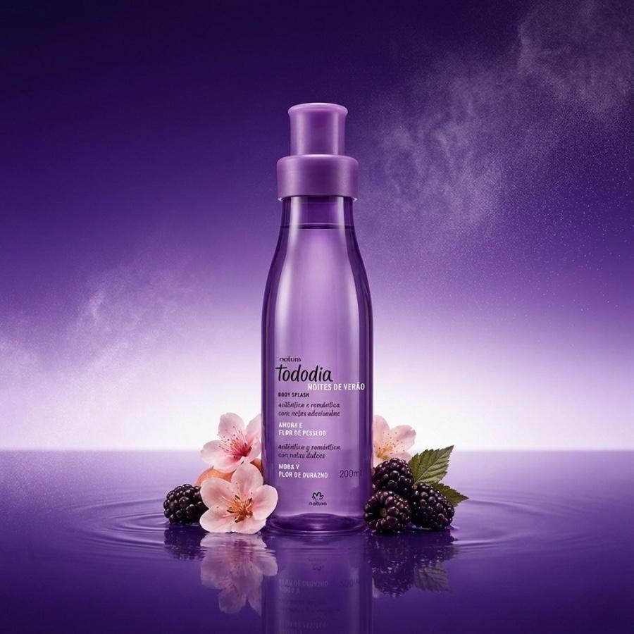 Body splash Mora y flor de durazno