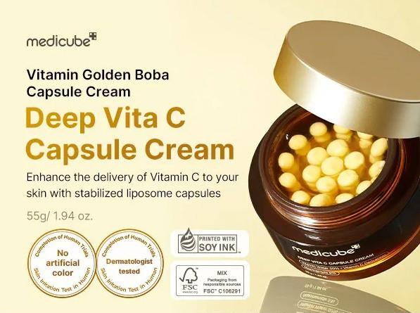 Miniatura 2 de Crema Deep Vitamina C cápsulas