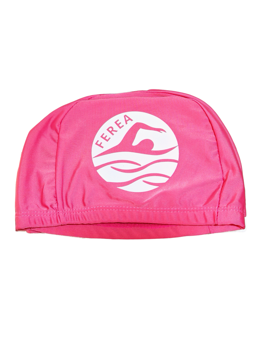 Gorro de tela rosado
