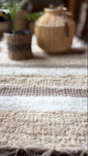 Miniatura 2 de Alfombra 3 tonos tostado -1,20 x0,60