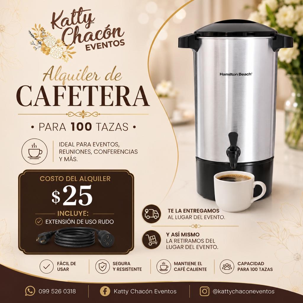 CAFETERA 100 TAZAS