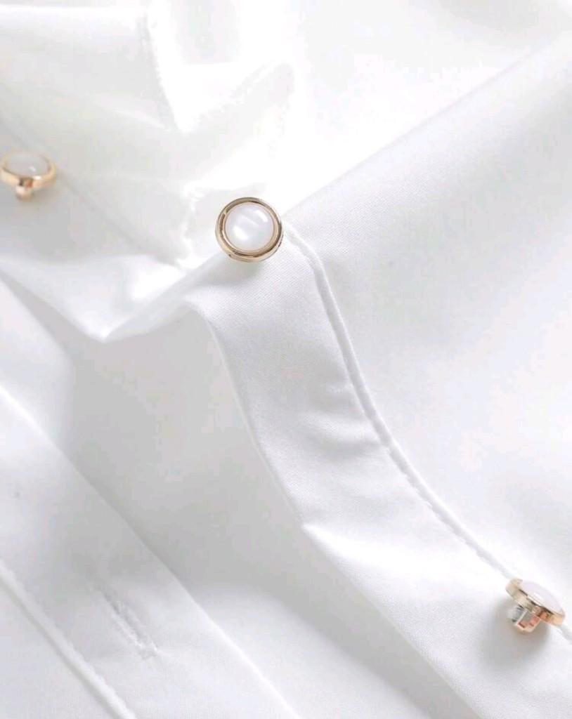 Miniatura 3 de Blusa blanca manga larga
