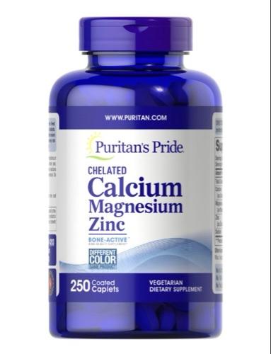 Calcio, Magnesio & Zinc 250caplets