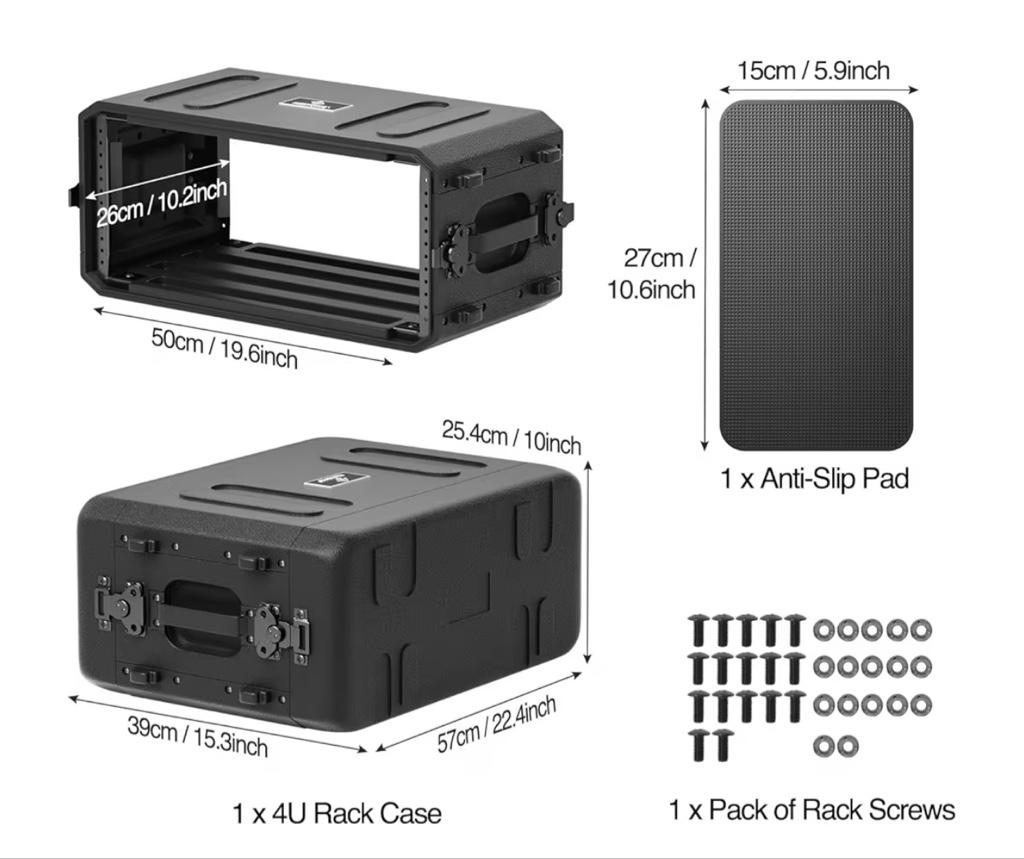 Miniatura 2 de Estuche para Rack de 4U 19"