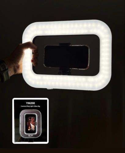 Miniatura 3 de Aro de Luz Cuadrada Estabilizadora Tres Tonos Recargable