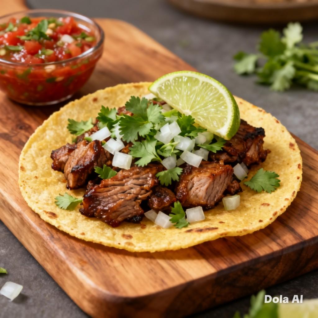 1 Taco de Asada