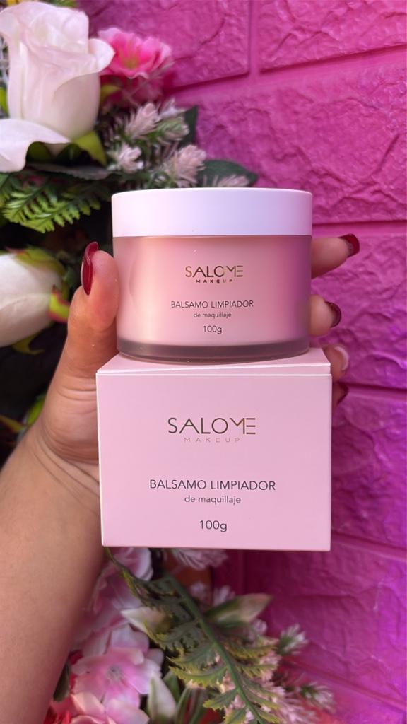Bálsamo desmaquillante Salomé, derrite el maquillaje