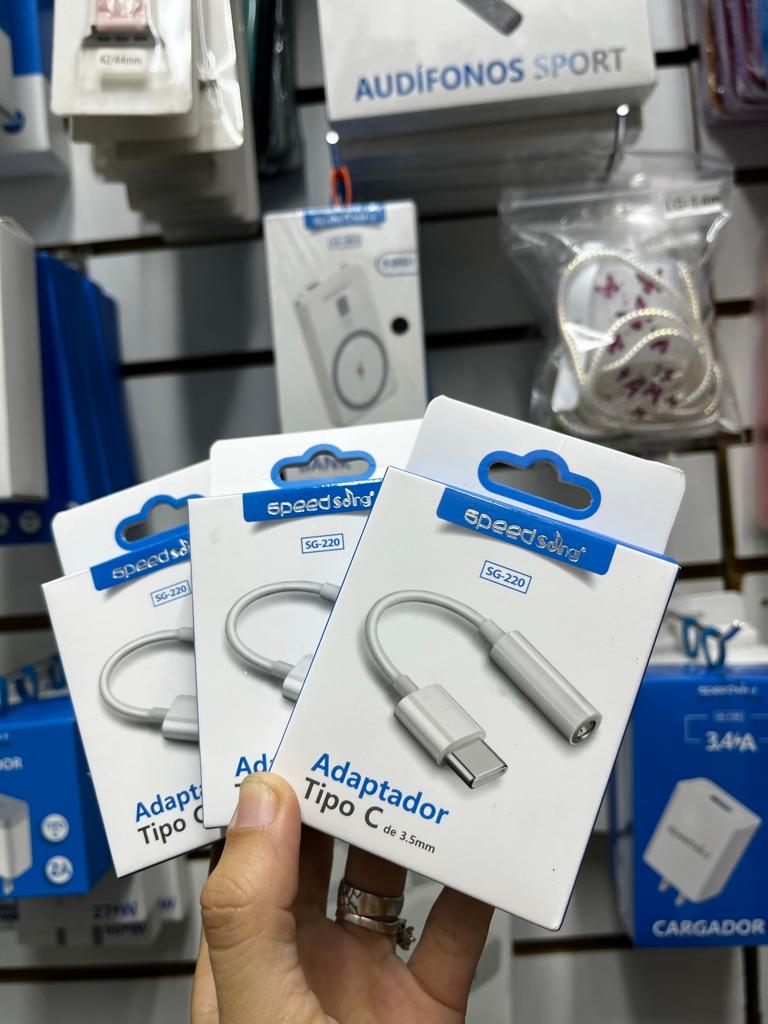 ADAPTADOR TIPO C PARA AURICULAR