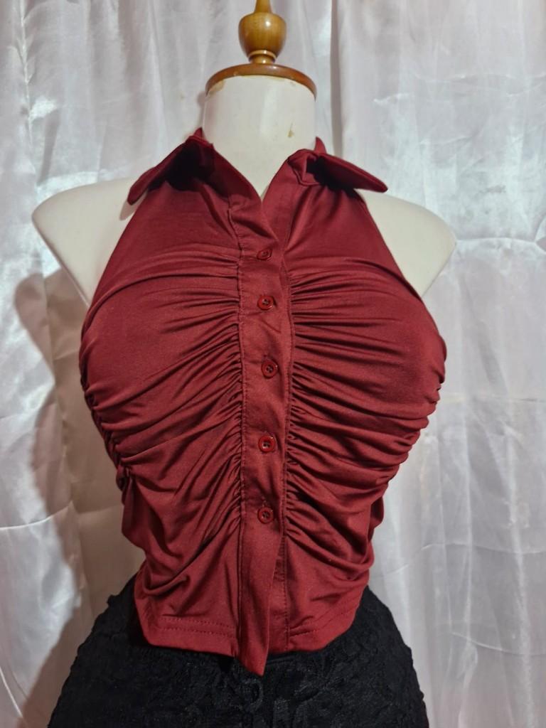 Blusa chaleco botones