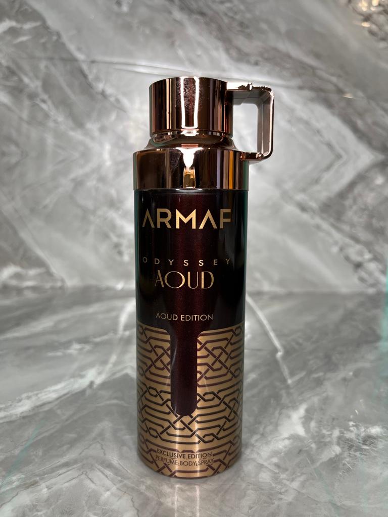 12 Spray Árabe Armaf Odyssey Aoud 200ml