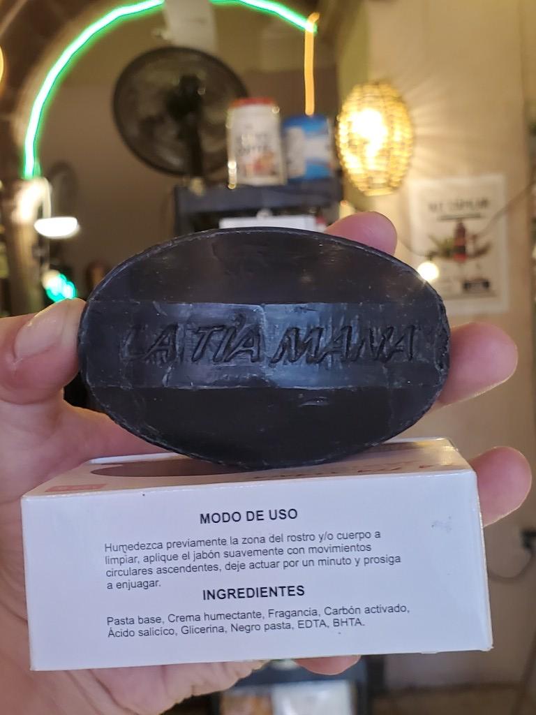 Miniatura 3 de Jabón Carbón Activado Tía Maná 125gr.