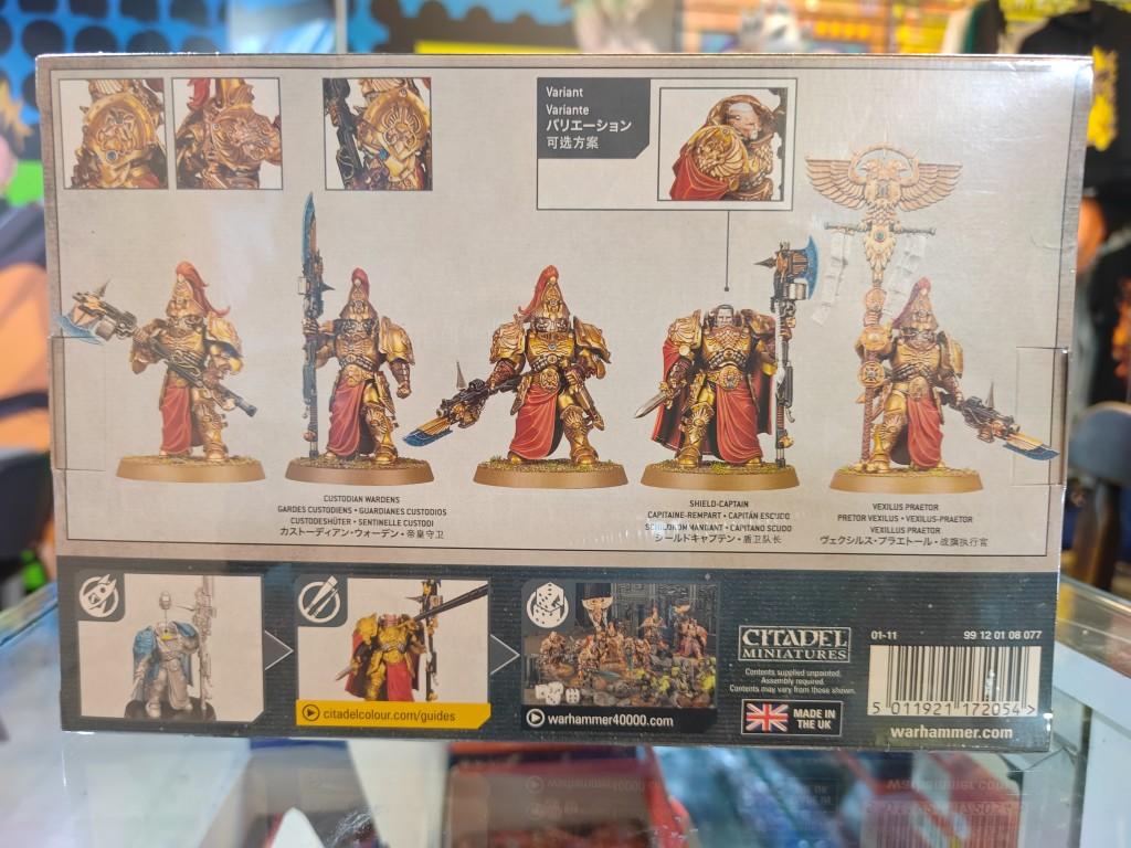 Miniatura 2 de Adeptus Custodes Custodian Wardens Warhammer 40K