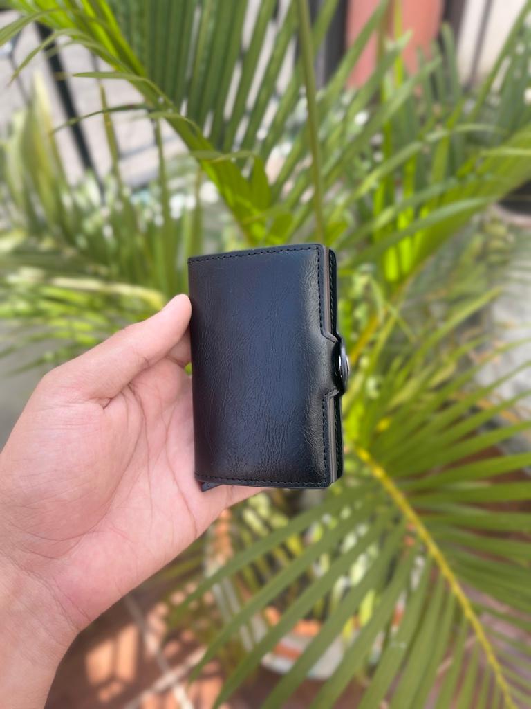 Billetera con protección RFID