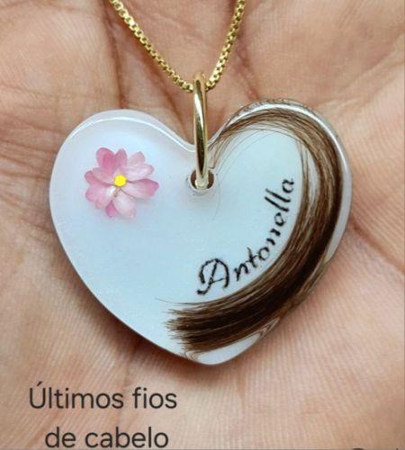 Miniatura 2 de Colgante especial con recuerdos de cabello de un familiar