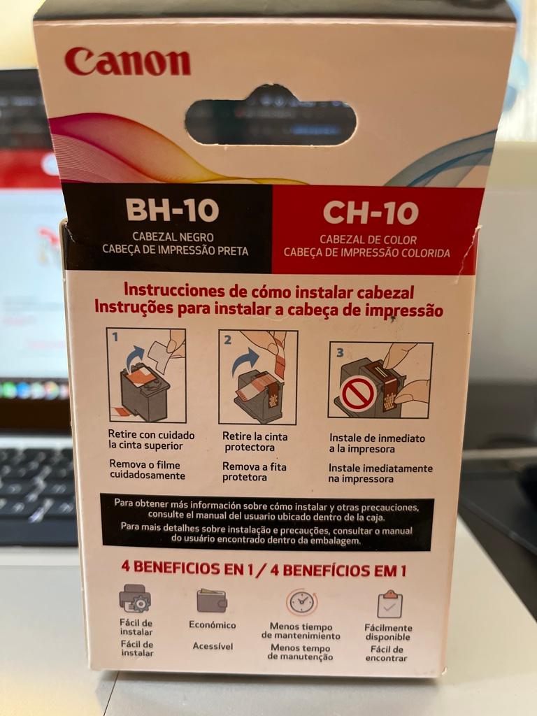 Miniatura 3 de CABEZAL CANON BH-10 Y GI-11 NEGRO