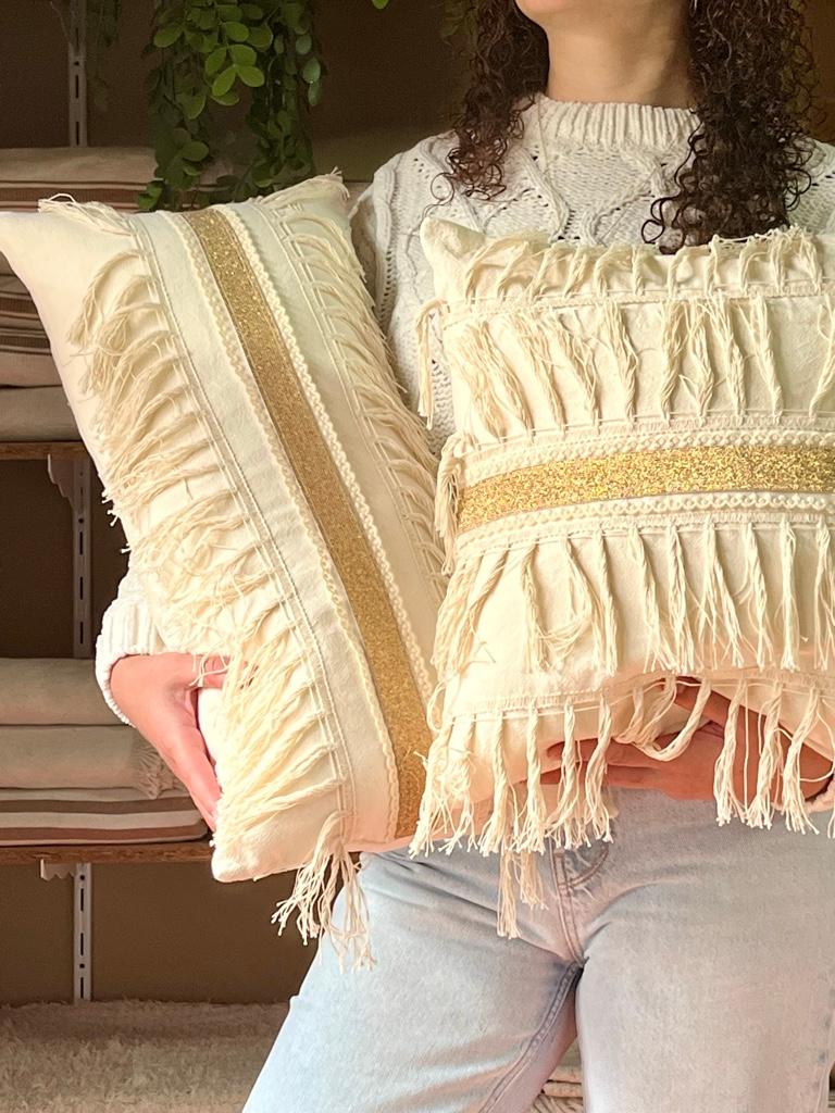 Almohada Lienzo Golden 30x60