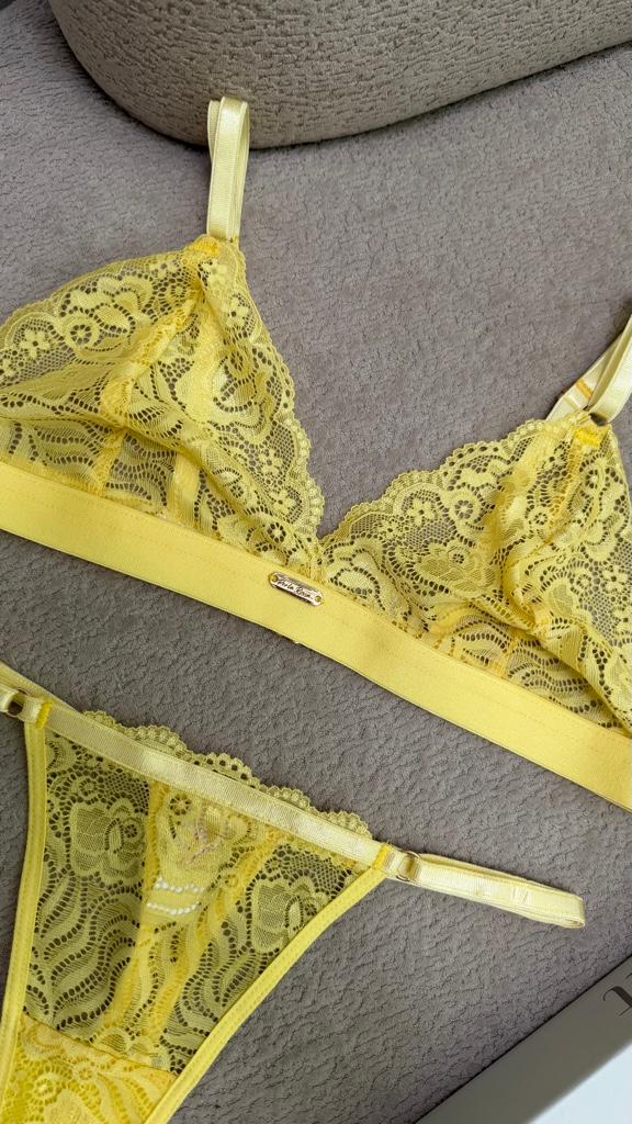Miniatura 2 de Set perla amarillo L
