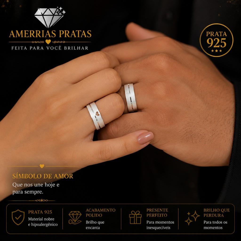 Aliança Diamantada 5mm