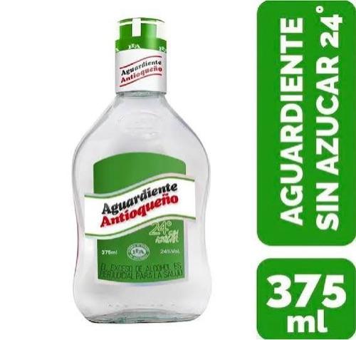 Aguardiente verde 375ml und