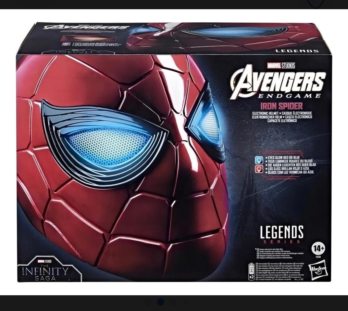 Casco Electrónico de Spider-Man / Iron