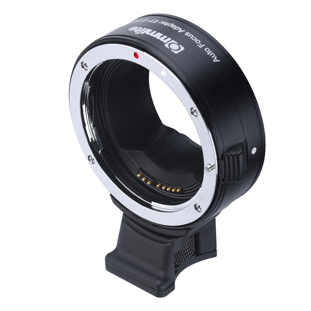 Adaptador automático Commlite CM-EF-EOS R, lentes Canon EF/EF-S en Canon RF