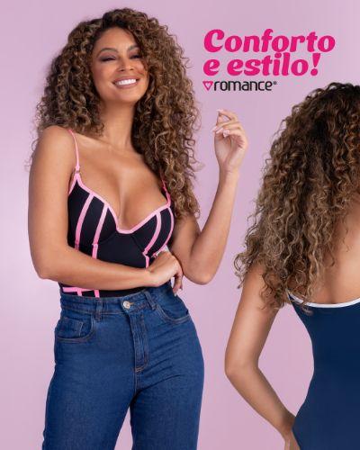 Miniatura 2 de Body Listras com Bojo