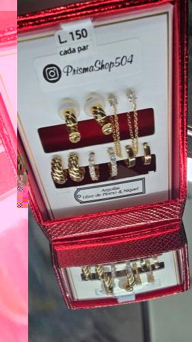 Miniatura 3 de Argollas & Cuffs (Dorado)