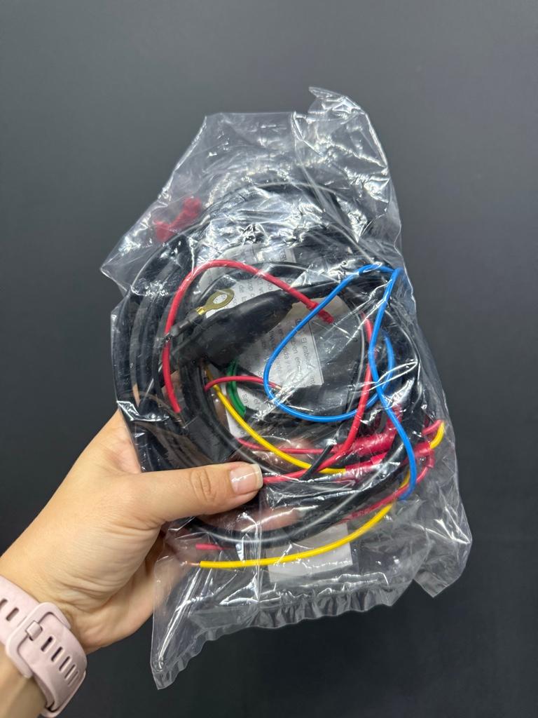 Arnés para exploradoras botón redondo