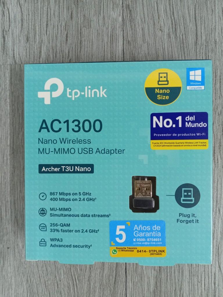 ADAPTADOR TP_LINK AC1300 ARCHER T3U NANO