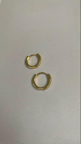 Miniatura 2 de Argollas básicas zircón