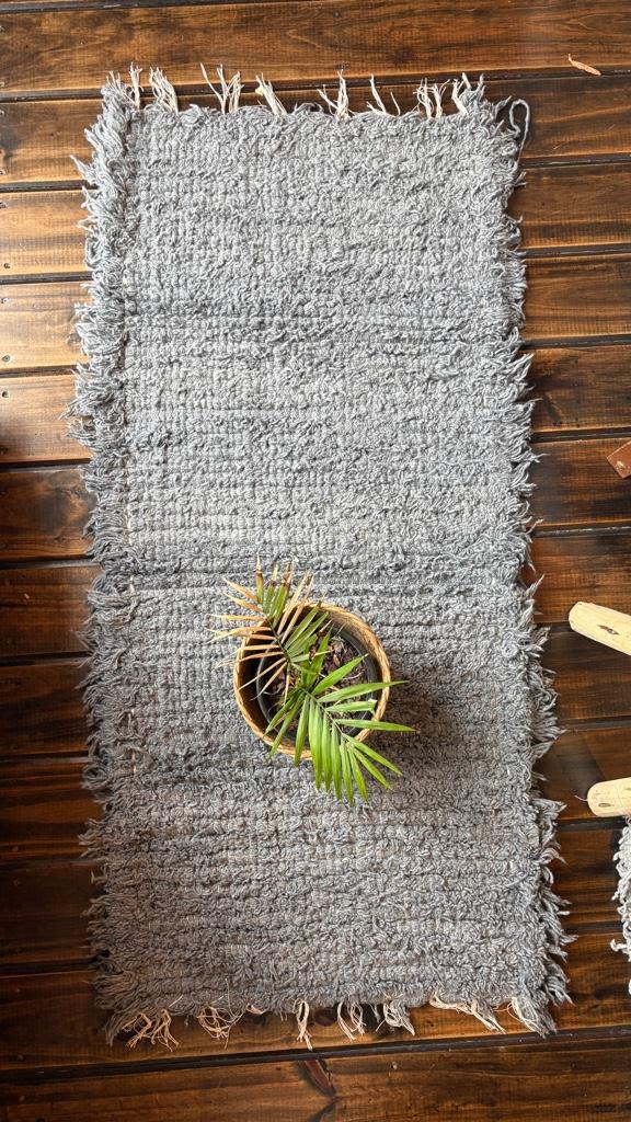 Alfombra gris medio 1,20x0,60