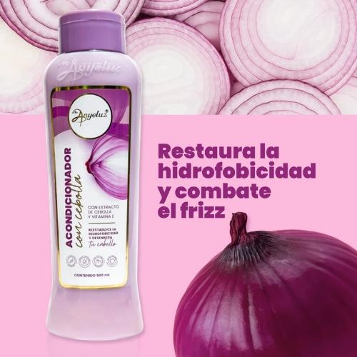 Acondicionador con cebolla - Anyeluz