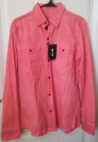 CAMISA TALLE S FUCSIA