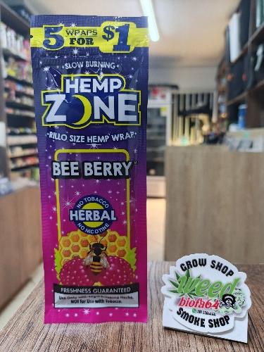 Blom sabor a BEE BERRY. de marca HEMP ZONE. X5