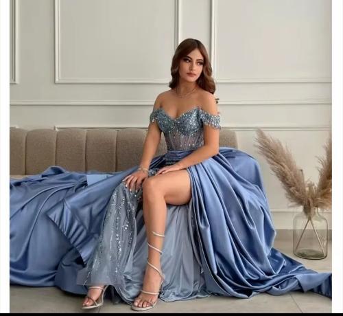 1 vestido azul dos piezas desmontable