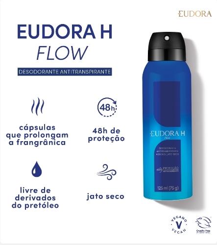 Antitranspirante Aerosol  H Flow 125ml
