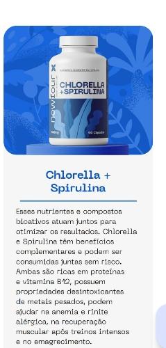 Chlorella + spirulina