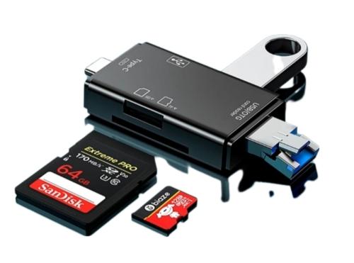 Lector de tarjetas para PC y celulares