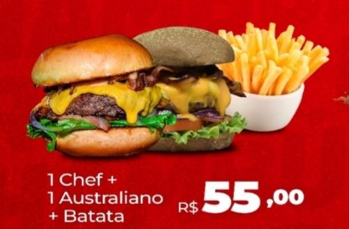 1 Chef + 1 australiano + batata
