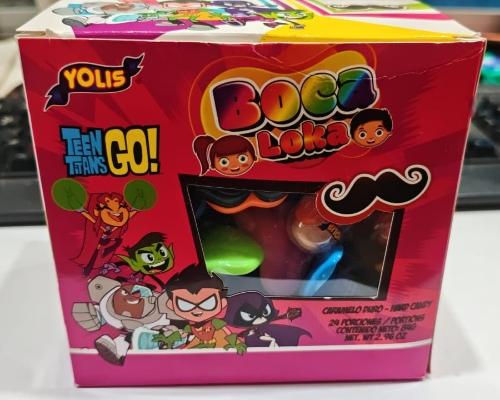 Boca Loka Yolis con Bigote x 24
