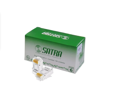 PLUG RJ45 CAT6  PAR