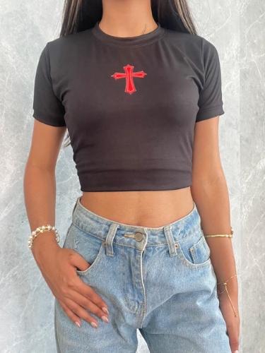 Crop top cruz roja❤️‍🔥