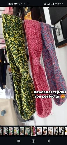 Bandanas tejitas
